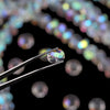 Austrian Crystal Beads with White AB Finish