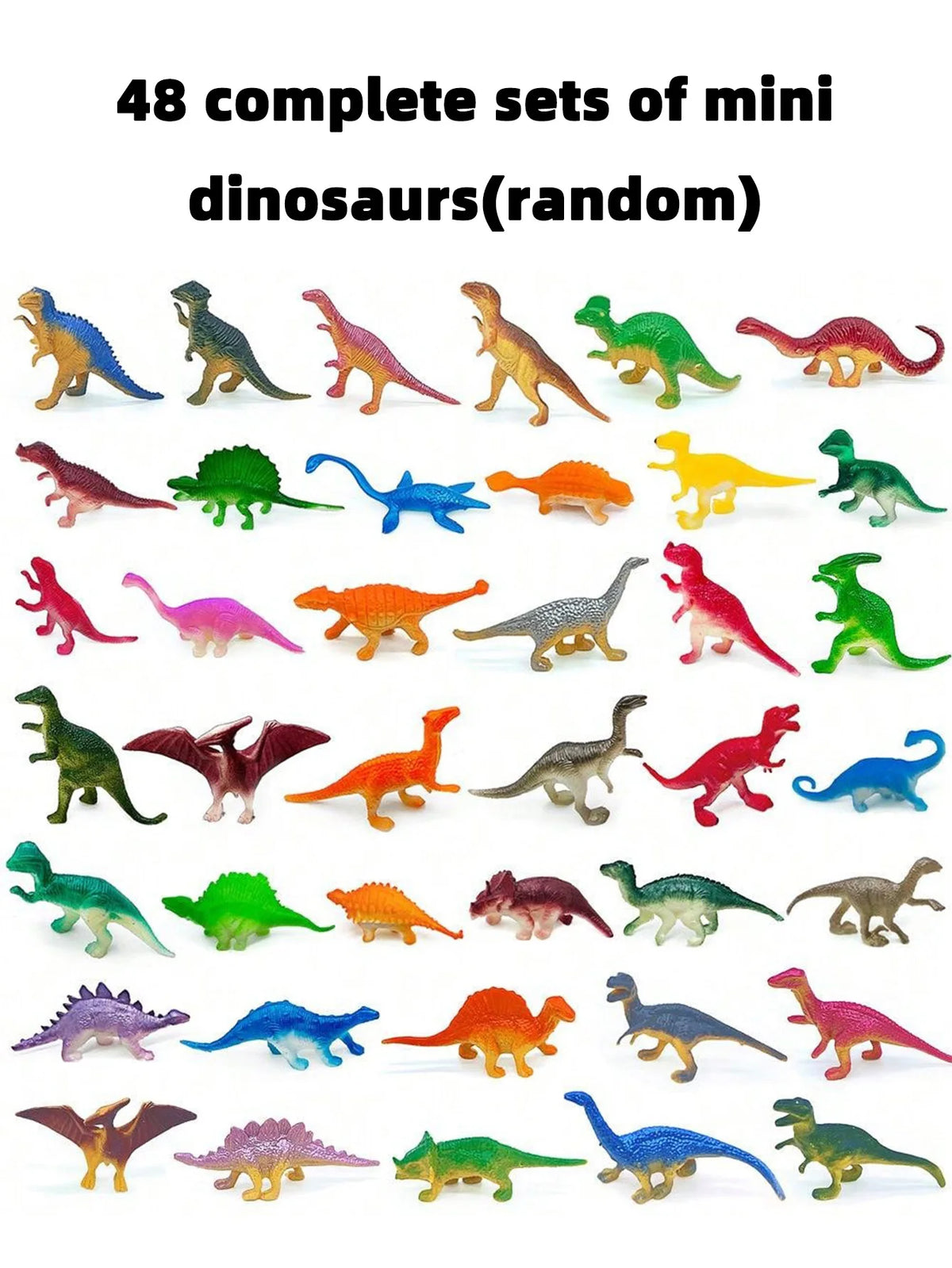 10-Piece Mini Dinosaur Figure Set for Kids and Collectors