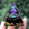 Zodiac Resin Pyramid Decoration with Crystal Ball