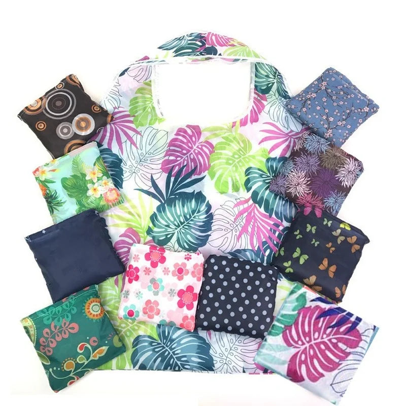 Foldable Heavy-Duty Reusable Shopping Tote