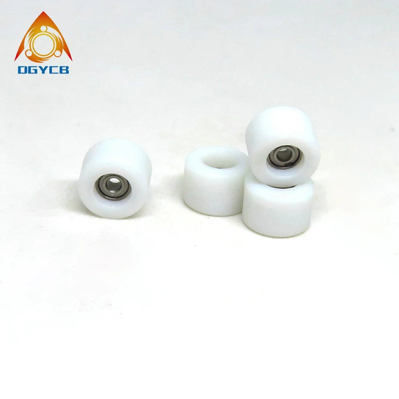 PU Coated Fingerboard Wheels with Precision Bearings (Set of 4)