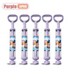Purple 5 pieces of rotating firework water blaster toys for kids