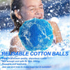 Reusable Water Balloons for Kids - Soft Splash Balls with Mesh Bag