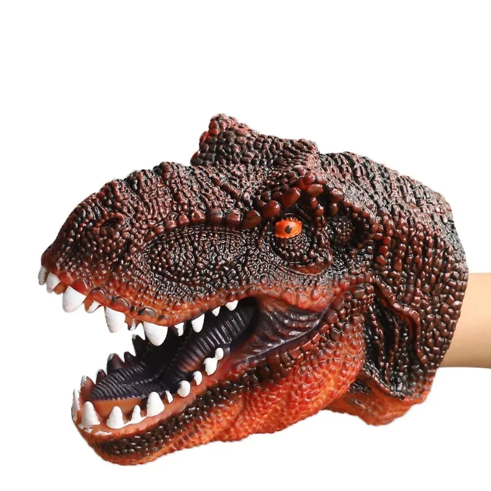 Realistic T-Rex Soft Plush Hand Puppet