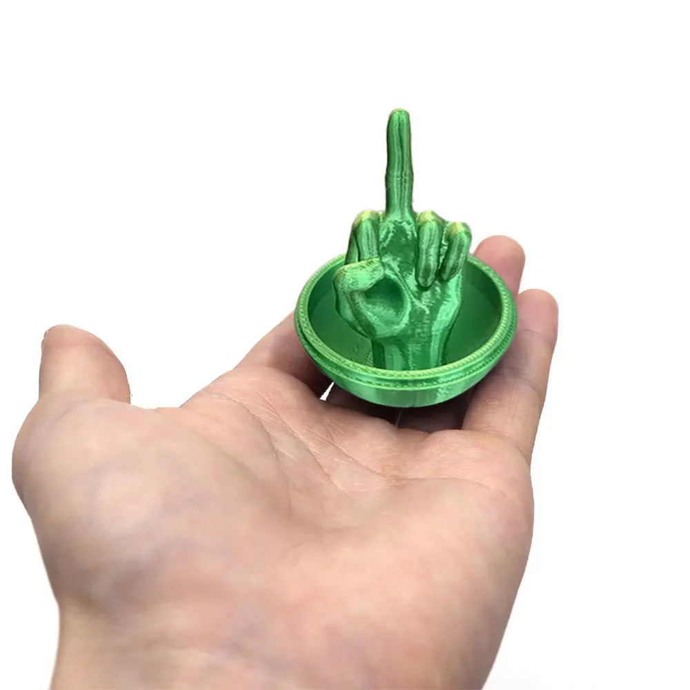 Novelty Middle Finger Easter Egg Desk Figurine