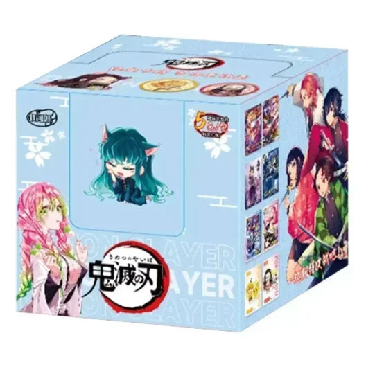 Box of Demon Slayer SSP Diamond Rare Cards featuring Tanjirou and Nezuko
