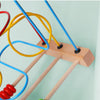 Wooden Bead Maze Roller Coaster Toy for Toddlers