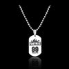 Fortnite Emblem Stainless Steel Charm Pendant Necklace
