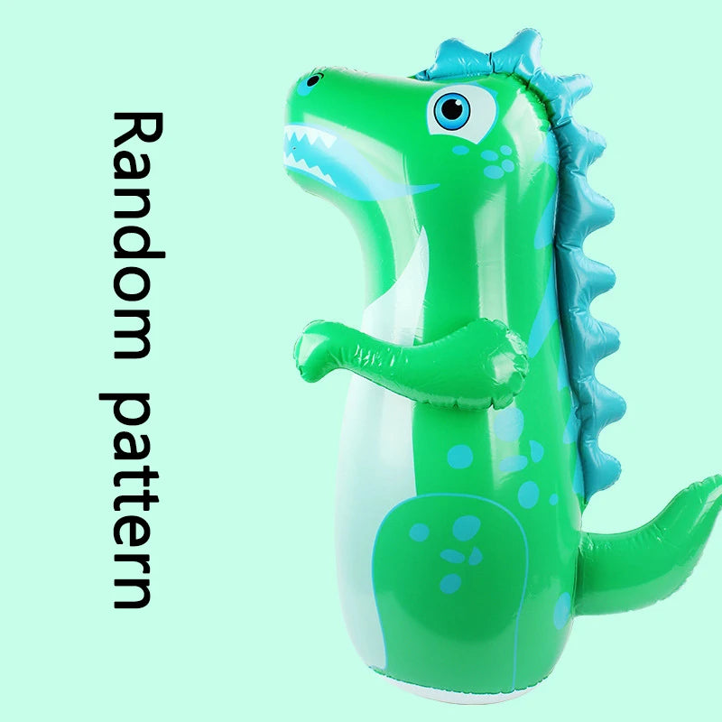 Inflatable Dinosaur Punching Bag Tumbler Toy for Kids