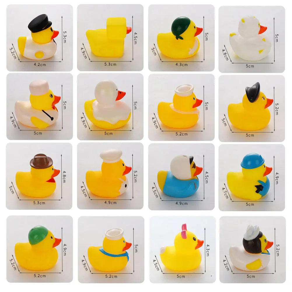 Classic Rubber Duck Bath Toy for Toddlers
