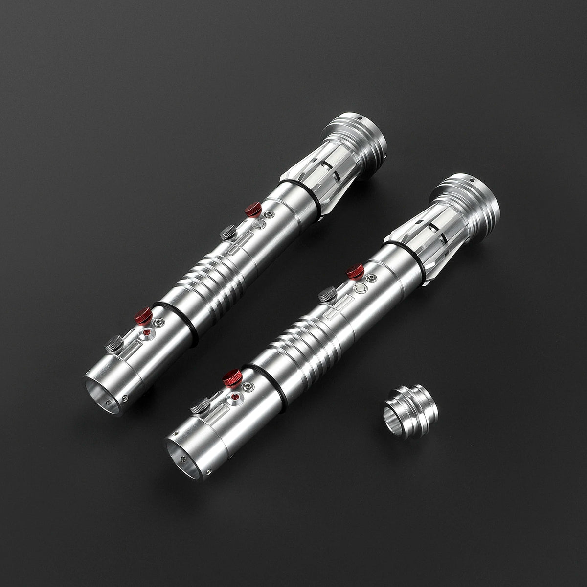 Dual-Blade Lightsaber with Infinity Color Modes and Motion-Activated Effects