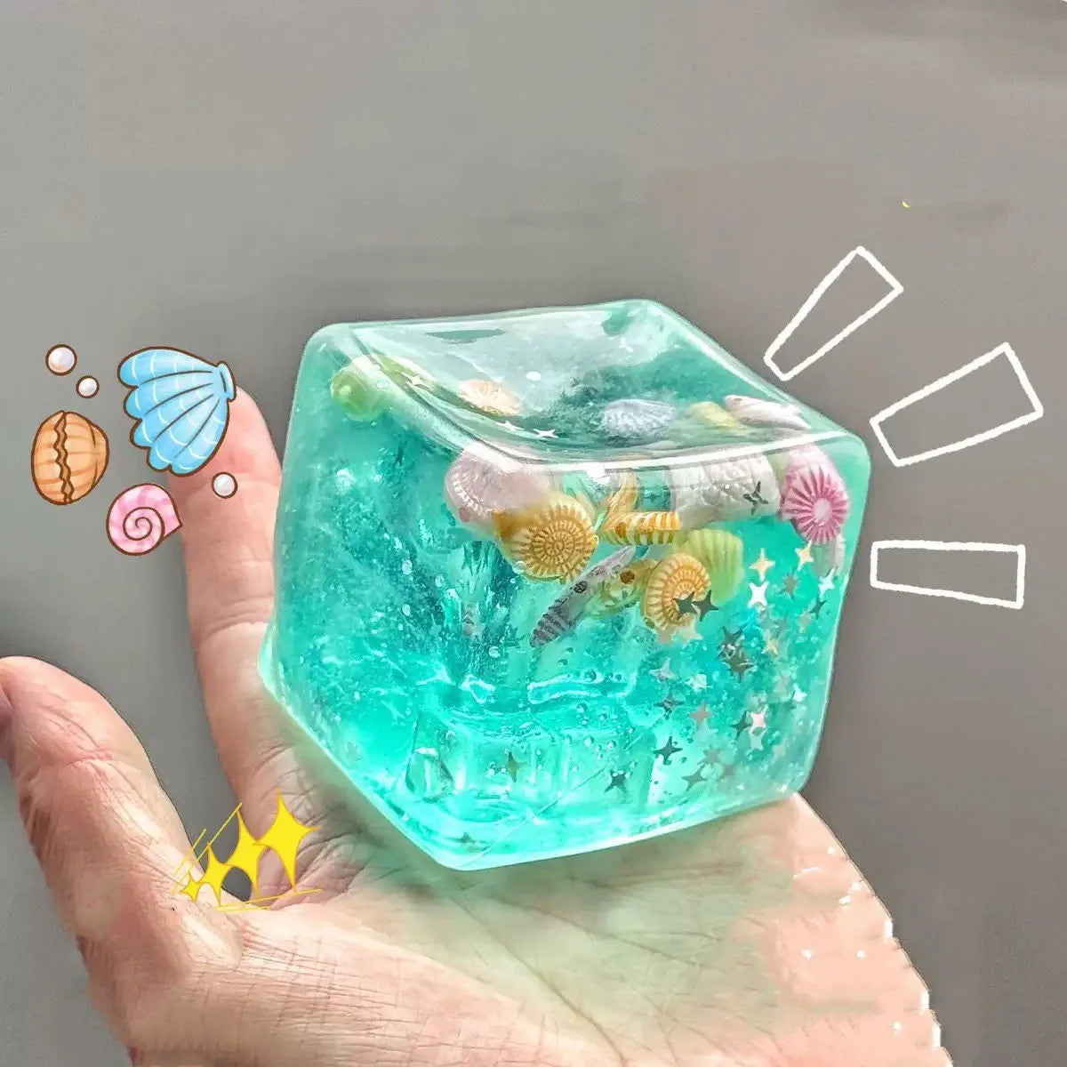 Ocean-Themed Squishy Stress Balls for Anxiety Relief