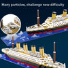 Micro Building Block Titanic Ship Model Kit for Adults and Teens