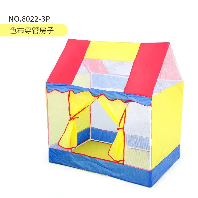 Kids' Princess Castle Play Tent – Foldable Indoor & Outdoor Toy