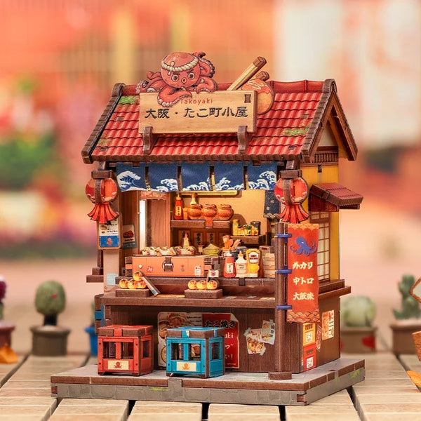 Japanese Mini Store Book Nook DIY Kit