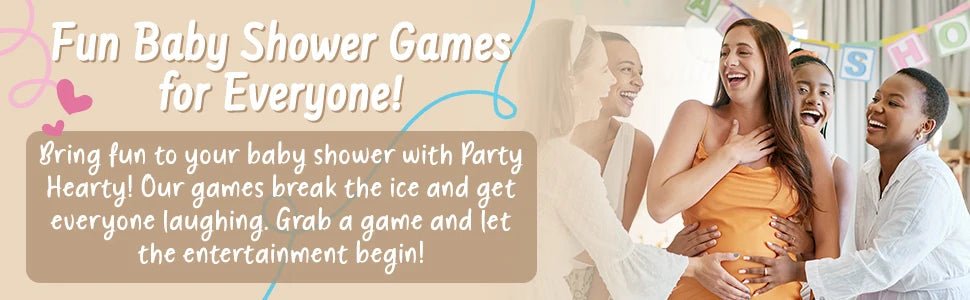 Baby Shower Guess Who Game Cards (Set of 10) for Mom or Dad