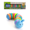 Articulated Fidget Slug Toy - Sensory Stress Relief for Kids and Adults
