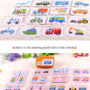 Montessori Wooden Animal Puzzle Set with Storage Box