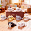 Adorable Cat Figurine Set for Desk, Shelf & Fairy Garden Decor