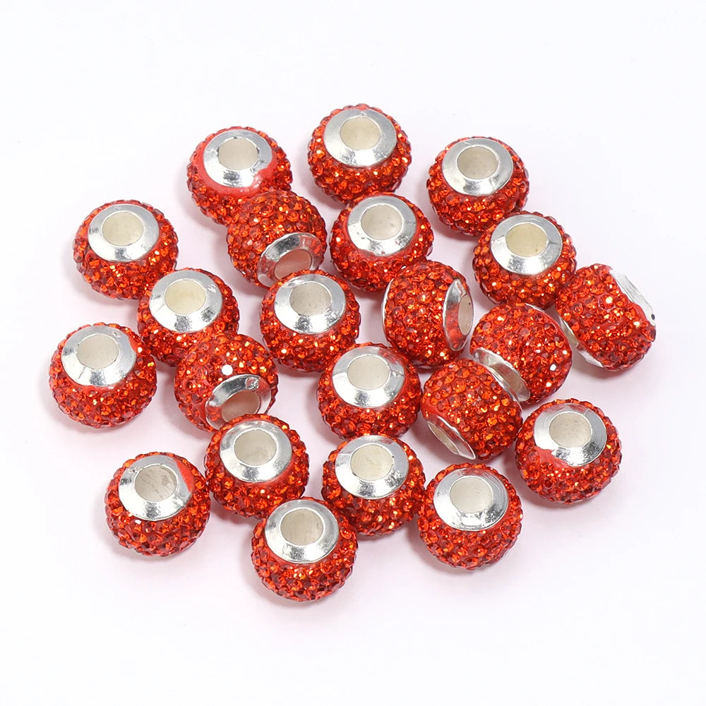 Luxury Rhinestone Spacer Beads for DIY Jewelry Making