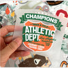 Custom Iron-On Heat Transfer Patches for Clothing & DIY Projects