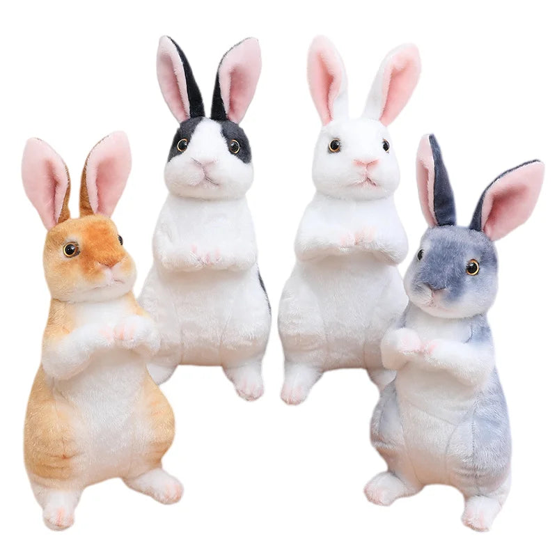 Lifelike Plush Bunny Rabbit Stuffed Animal