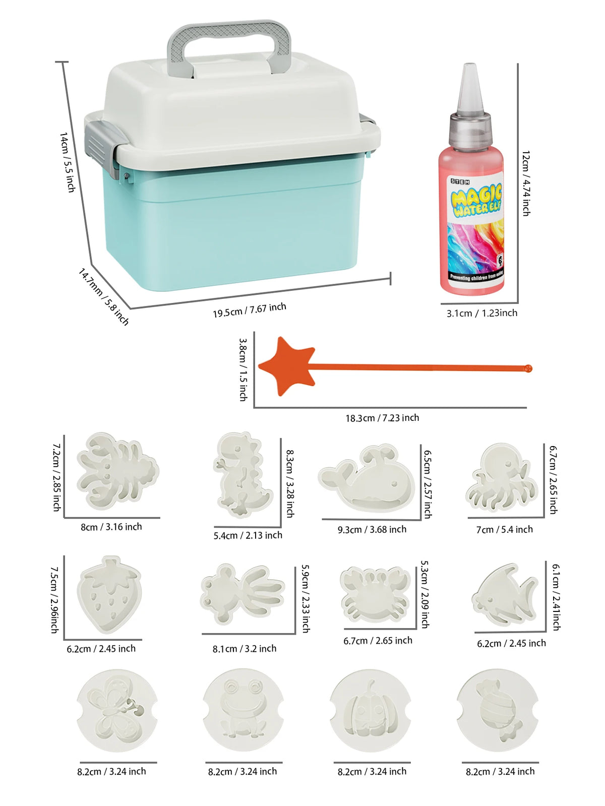 DIY 3D Water Elf Science Kit for Kids