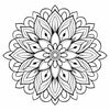 Intricate Mandala Coloring Book for Adult Stress Relief