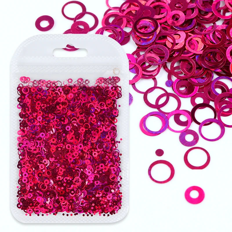 Shimmering Star Resin Sequins for DIY Crafts
