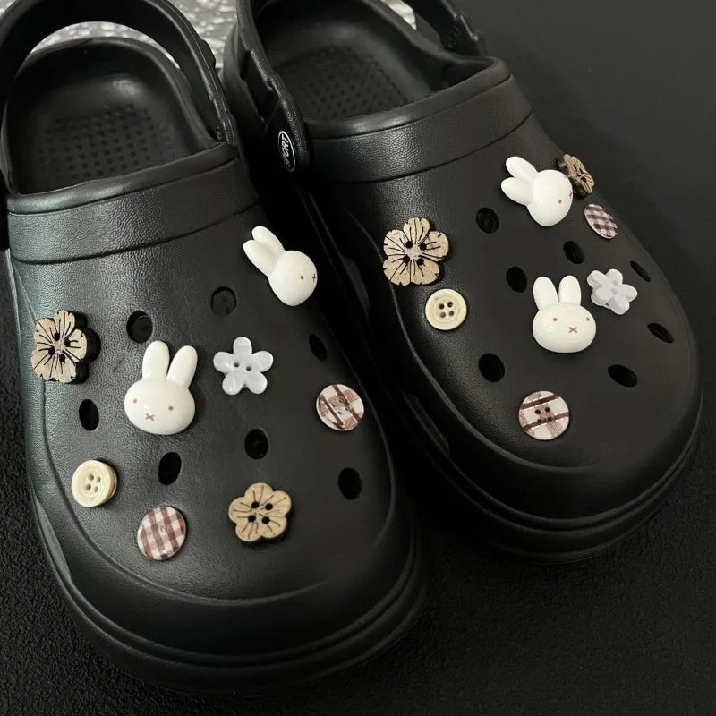 Miffy Flower Shoe Charms – Cute & Creative Clog Decorations