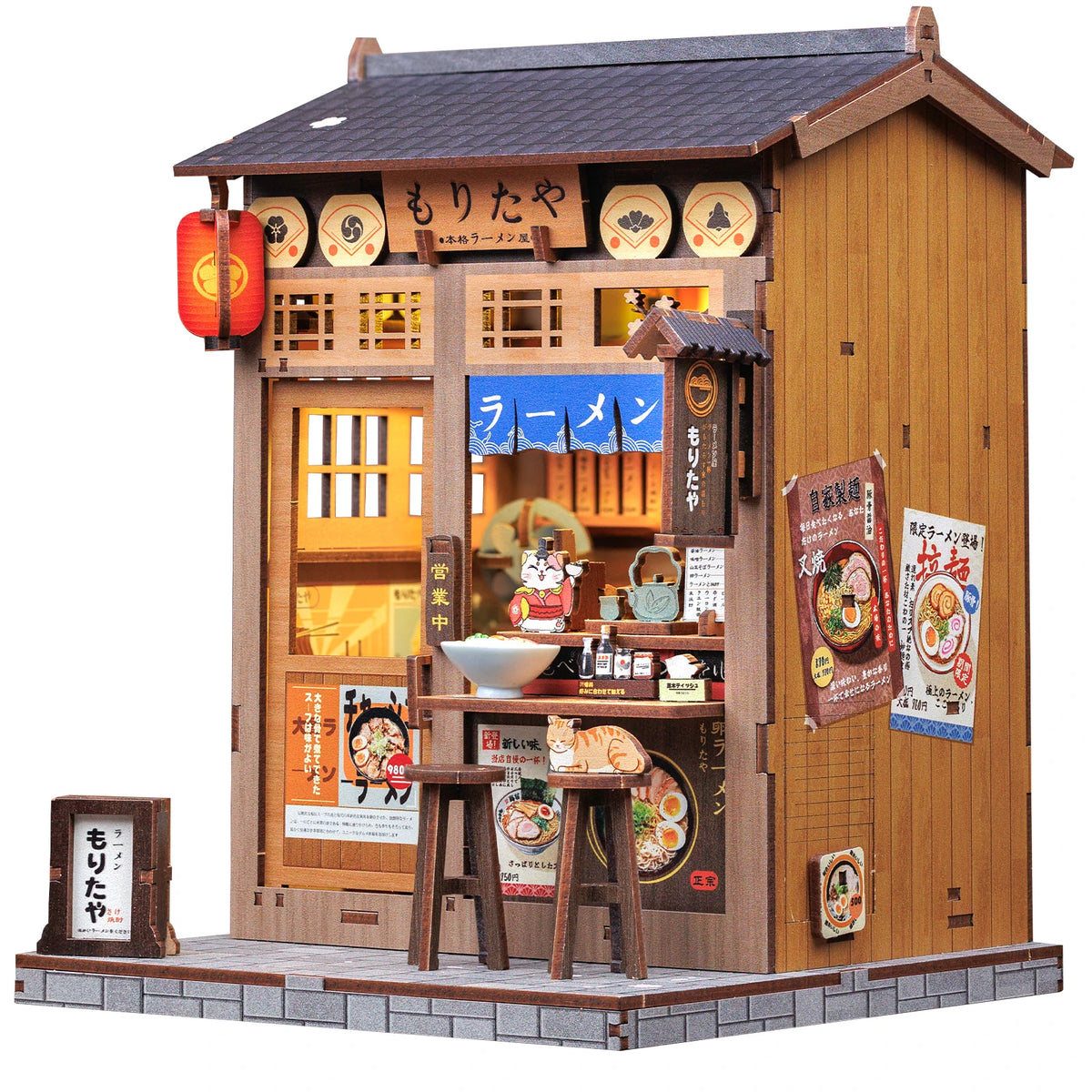 Japanese Mini Store Book Nook DIY Kit