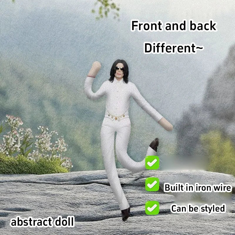 Michael Jackson Bendable Poseable Plush Doll