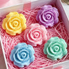 3D Rose Flower Silicone Mold Set for Candle, Soap & Resin Crafts
