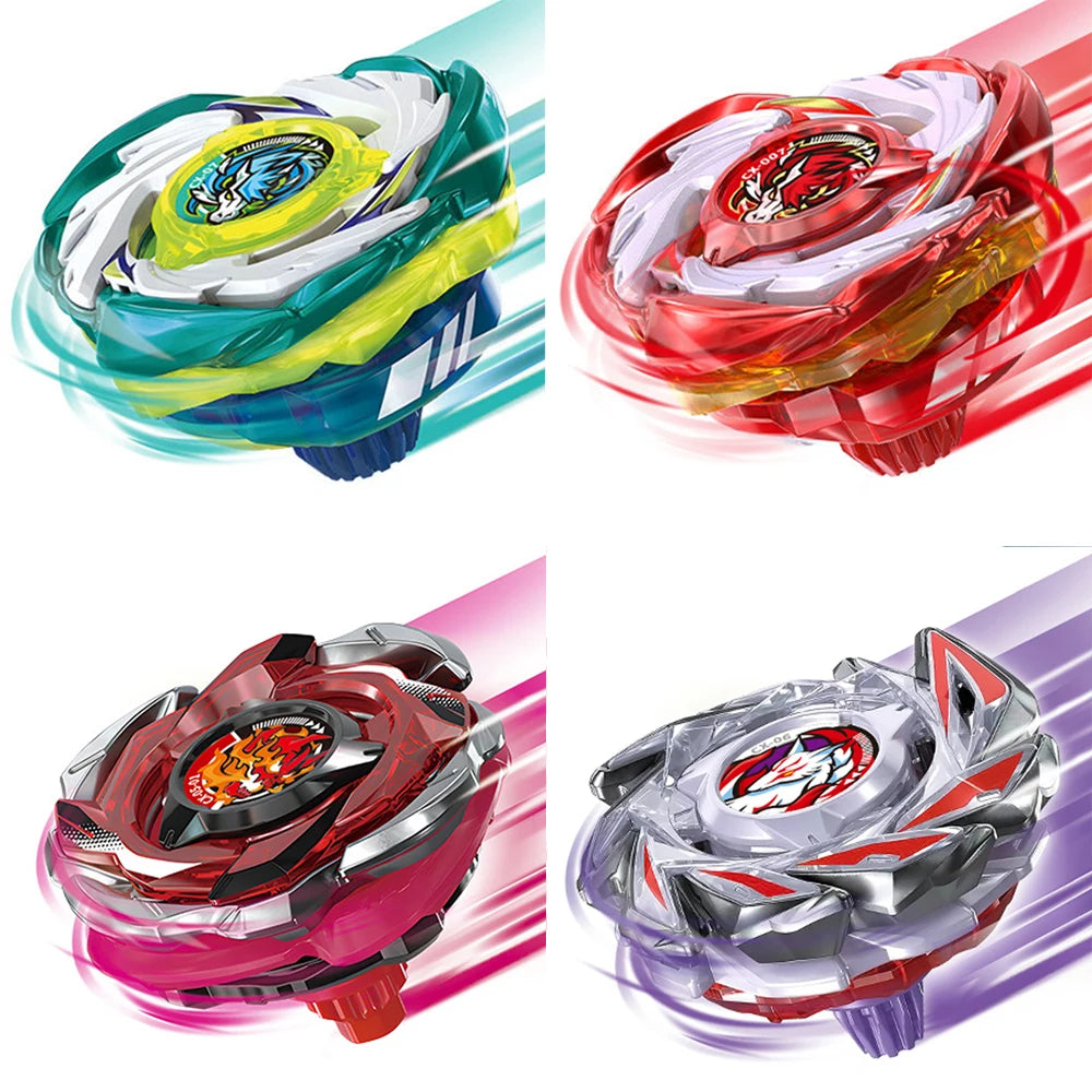 Beyblade Burst Gyro X Starter Pack Pegasus Blast featuring a red and white spinning top.
