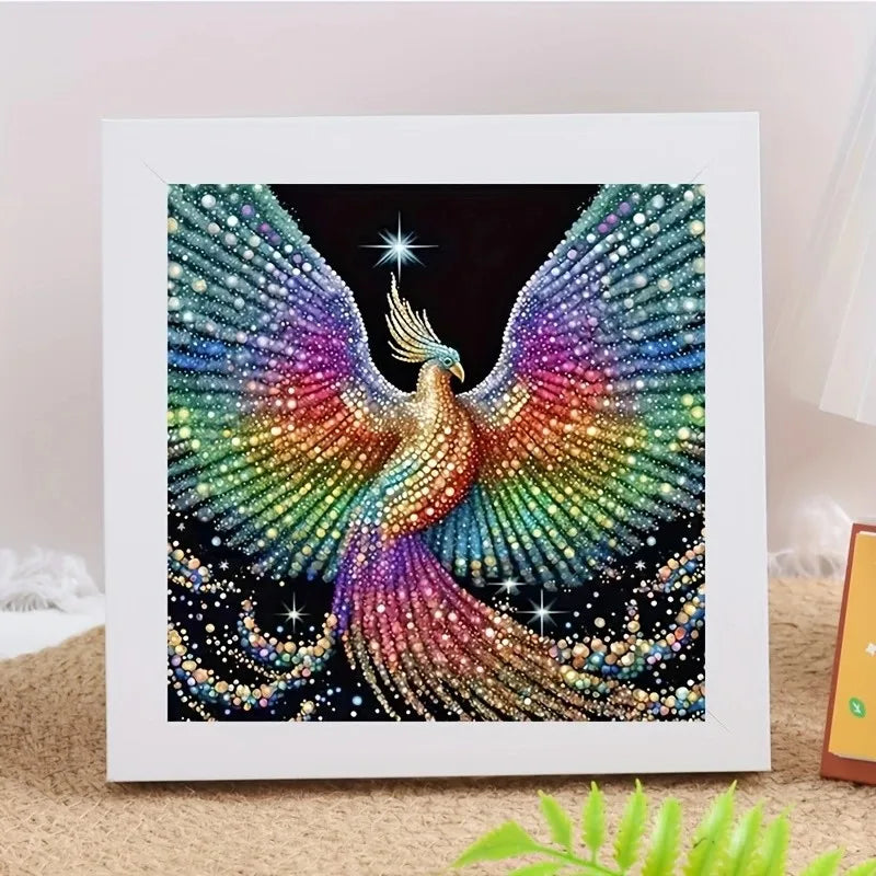 5D DIY Diamond Painting Kit – Phoenix Design for Adults & Beginners