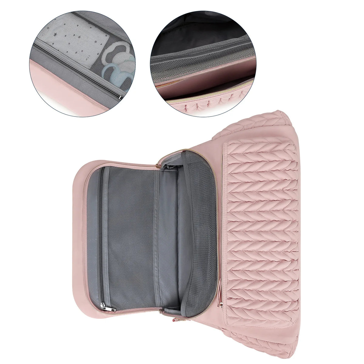 Large Capacity Waterproof Diaper Bag Tote