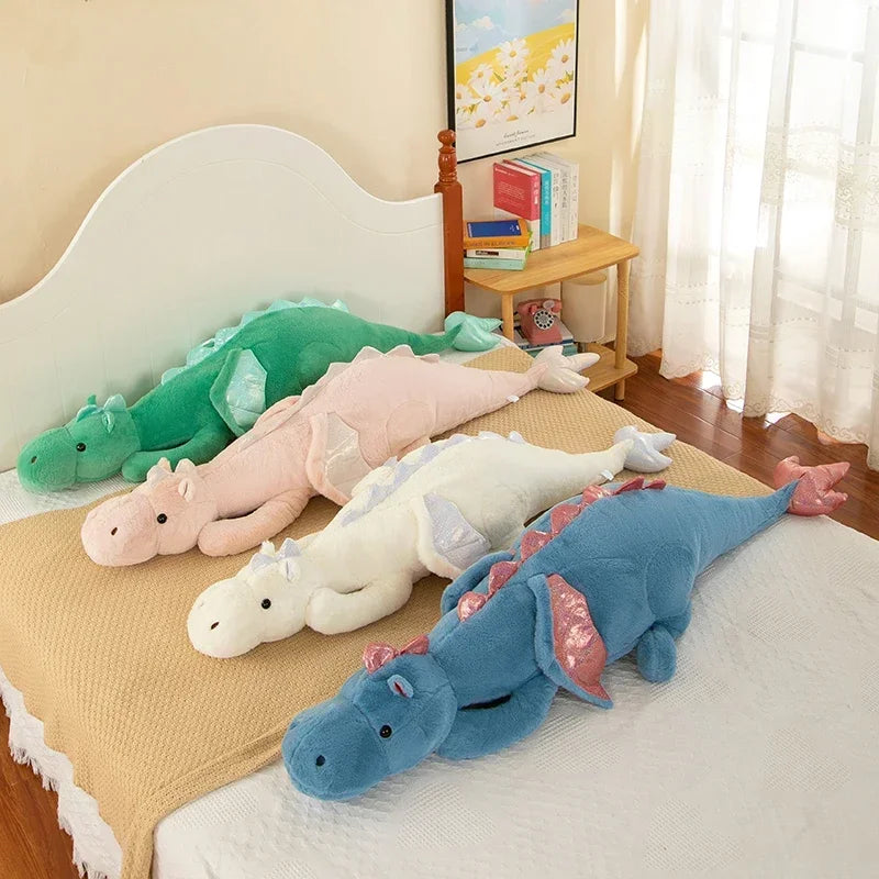 Cute Dragon Plush Pillow – Soft Stuffed Animal for Kids & Adults