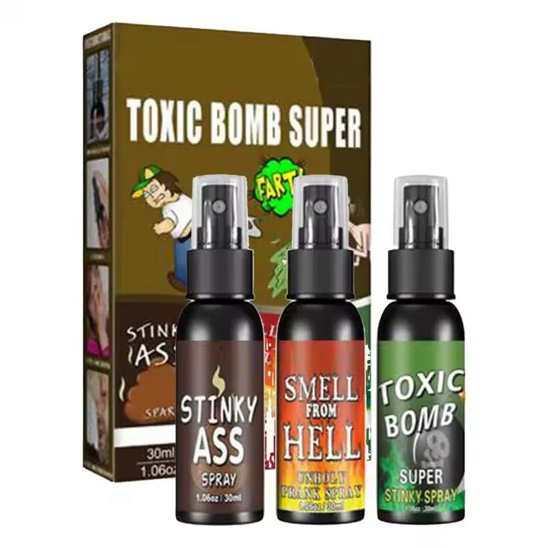 30ml Fart Spray Prank Toy – Hilarious Stink Bomb for Parties & Pranks