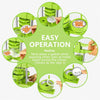 DIY Button Maker Machine Kit with Interchangeable Molds – 5 Sizes