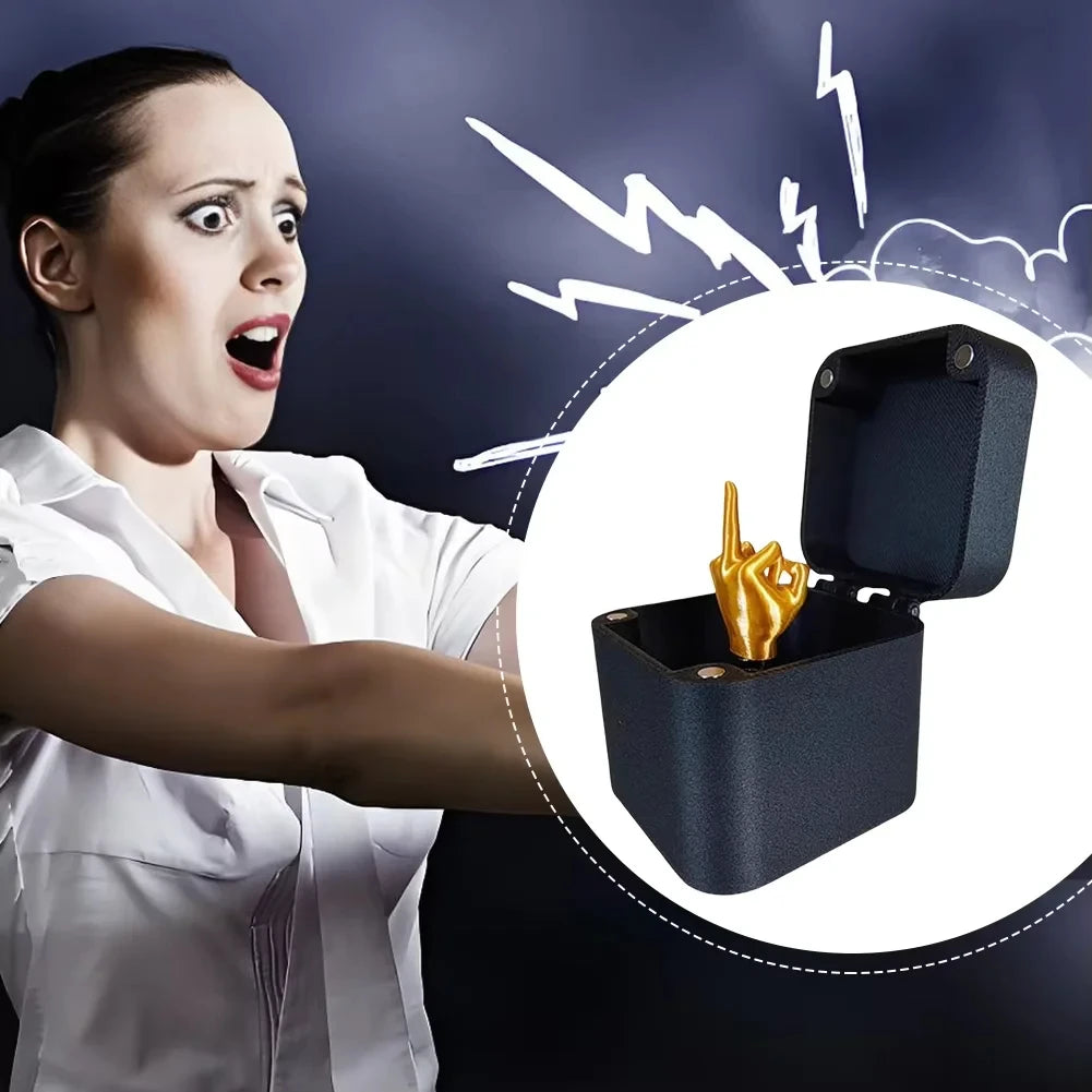 Funny Middle Finger Prank Gift Box - Hilarious Gag Gift for Birthdays, Christmas & More