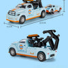 1:64 Scale Die-Cast Trailer Truck with Container - Gulf Racing Edition