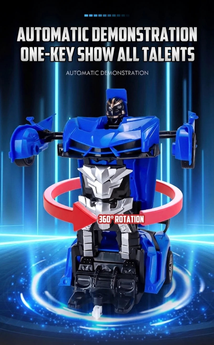 2-in-1 Remote Control Transforming Robot Car