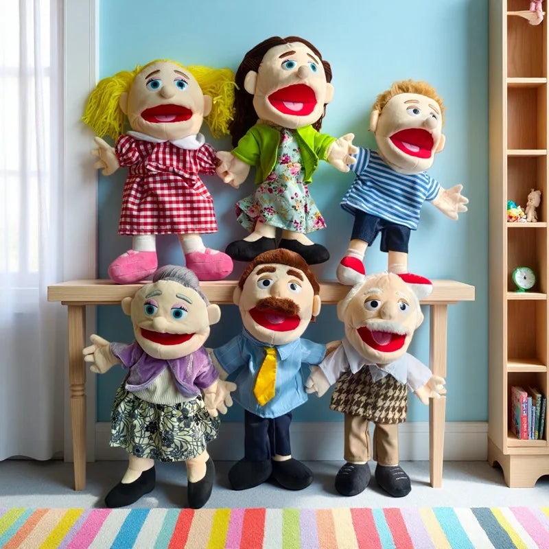 Soft Plush Full-Body Hand Puppet for Interactive Play