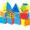 Stickerless Speed Cube Set – 3x3, 4x4, and 5x5 Puzzle Cubes