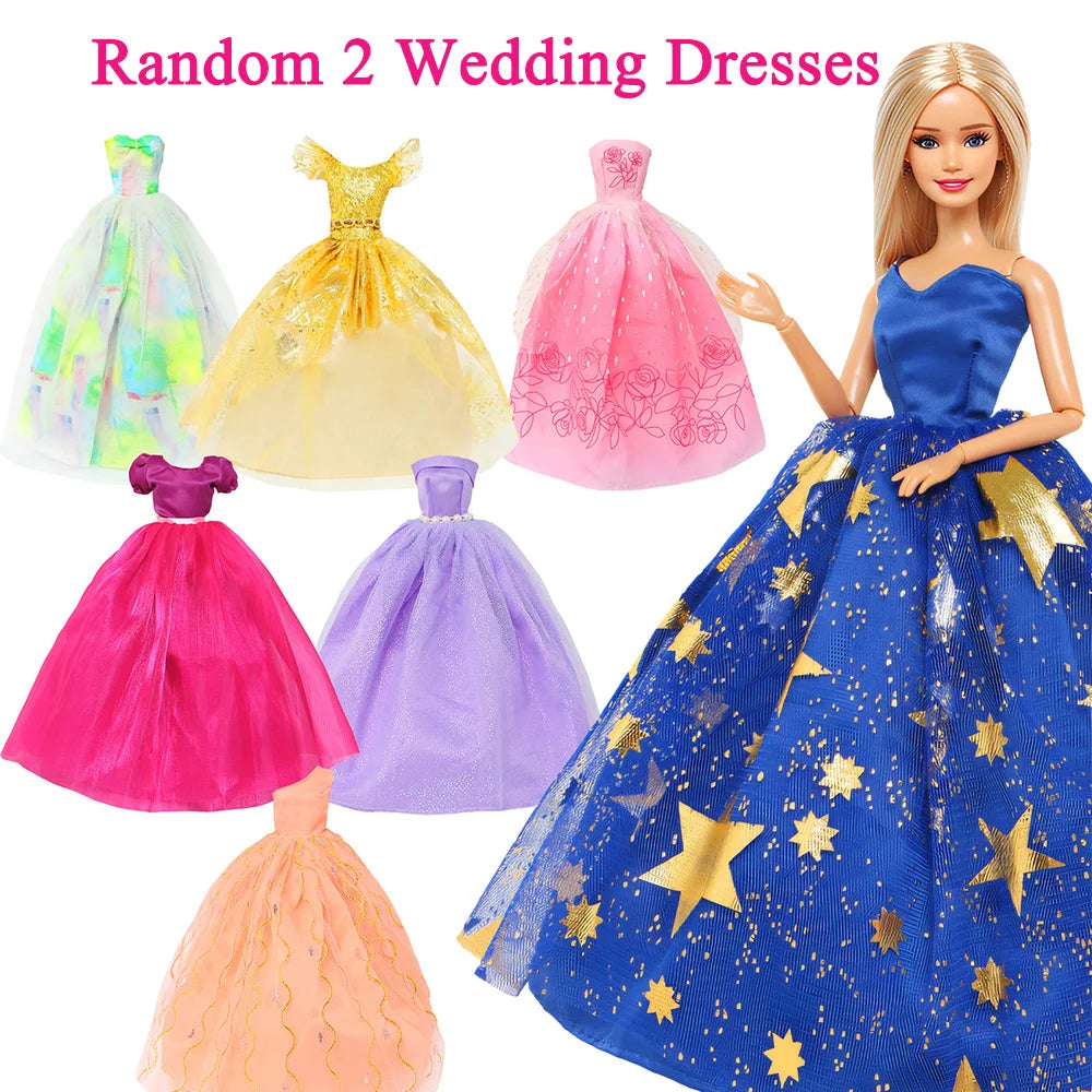 50-Piece Doll Fashion Wardrobe Set for 11.5-12 Inch Dolls