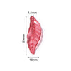 Colorful Acrylic Leaf Charms for Jewelry Making and DIY Crafts (100-Pack)
