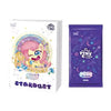 A collection of My Little Pony friendship cards packaged in a purple pouch.