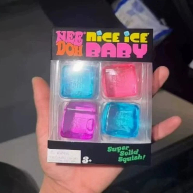Sensory Fidget Cube Set – Stress Relieving Squishy Toy for Focus and Anxiety Relief