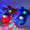 360° Spinning Stunt Racing Car with LED Lights & Music