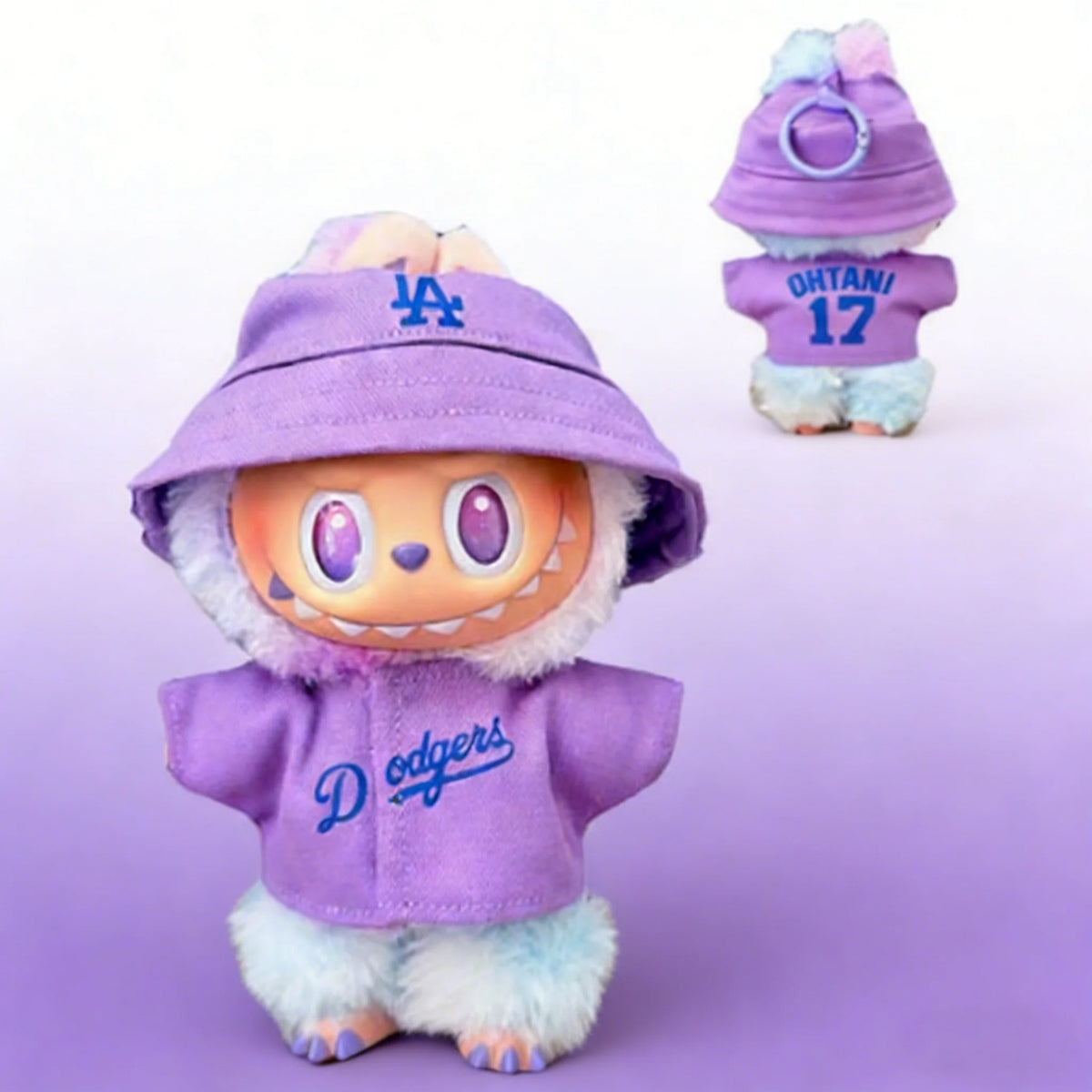 Baseball Outfit Set for Labubu Dolls (15-17cm)